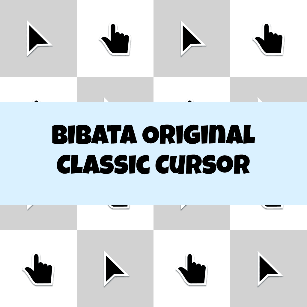 Preview Bibata Original Classic Cursor custom cursor pack